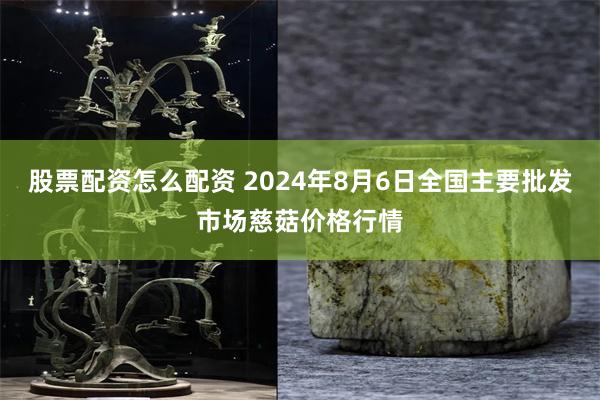 股票配资怎么配资 2024年8月6日全国主要批发市场慈菇价格行情