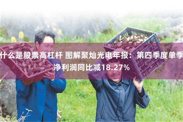 什么是股票高杠杆 图解聚灿光电年报：第四季度单季净利润同比减18.27%